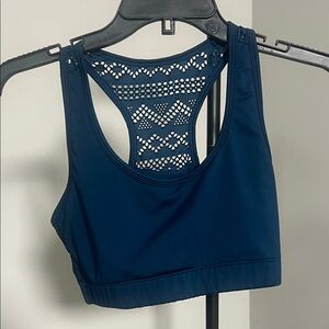 ZYIA Navy Blue Racerback Sports Bra